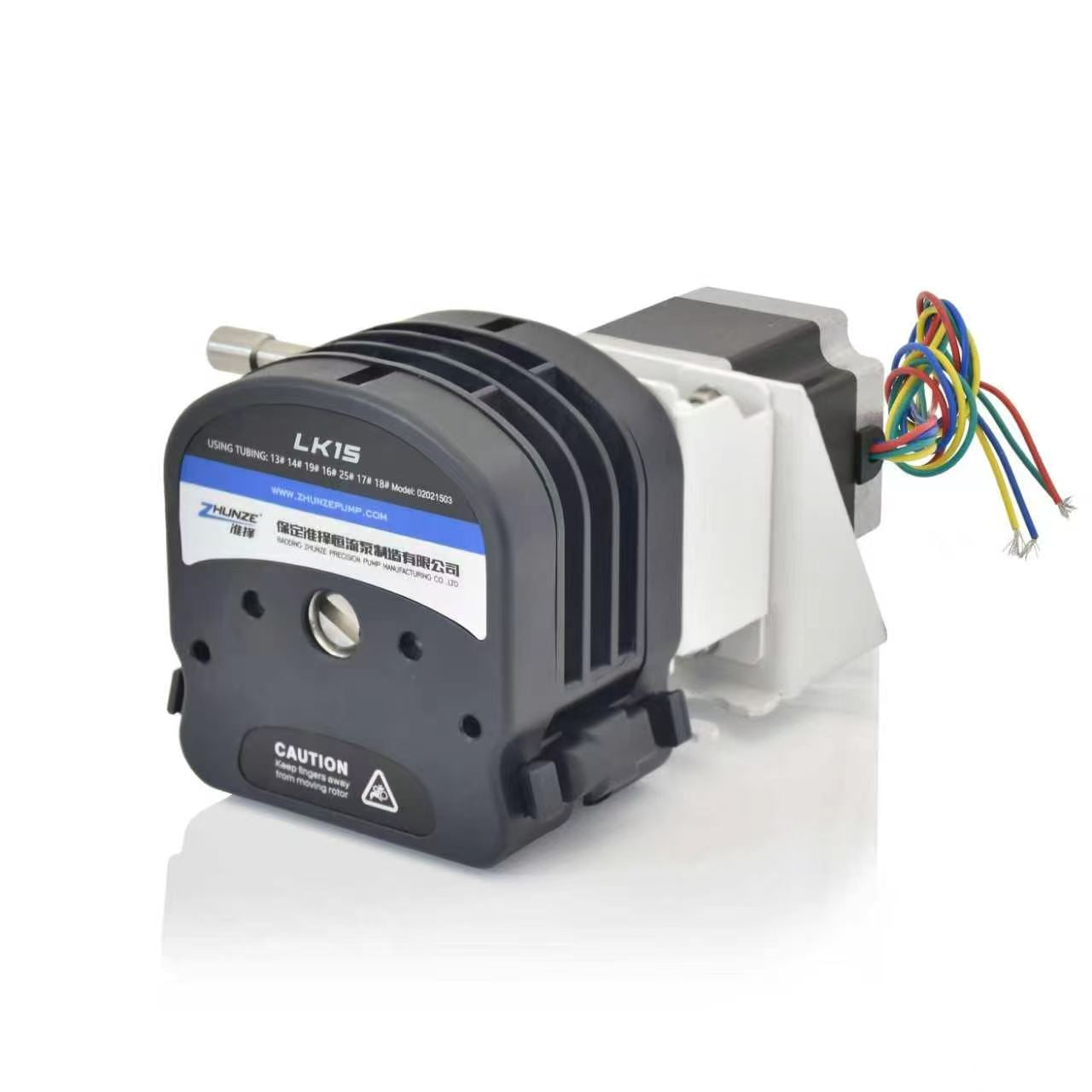 LK15 Stepper Motor Peristaltic Pump with 57-84 stepper motor and LK series pump head, low pulsation precision fluid transfer pump for laboratory and
