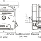 LK15 OEM Peristaltic Pump Head Accurate High Flow Compatible Tubing 13#、14#、19#、16#、25#、17#、18#