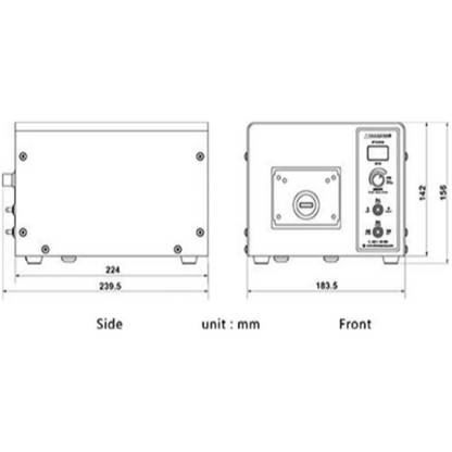LK25-BT600M Flip-Top Pump Head Peristaltic Pump, Variable Speed Adjustable Flow Metering Pump