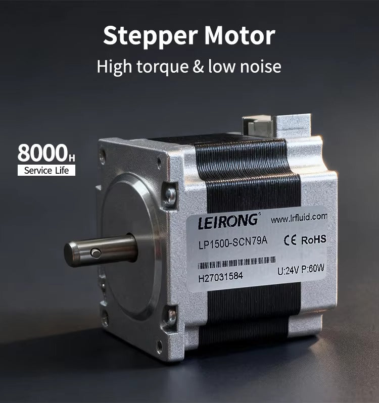 LP1500 Stepper Motor Peristaltic Pump | Up to 1600ml/min | 24V Large Flow