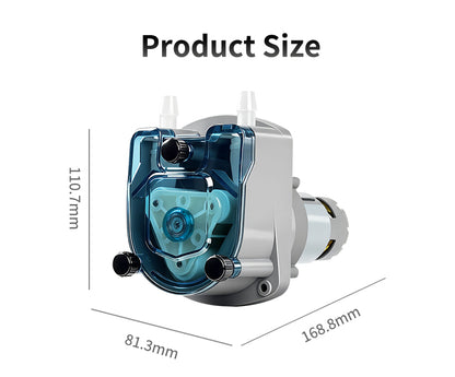 LP4000 Peristaltic Pump - 2700-4100ml/min Brushed DC Motor for Beverage Dispensing