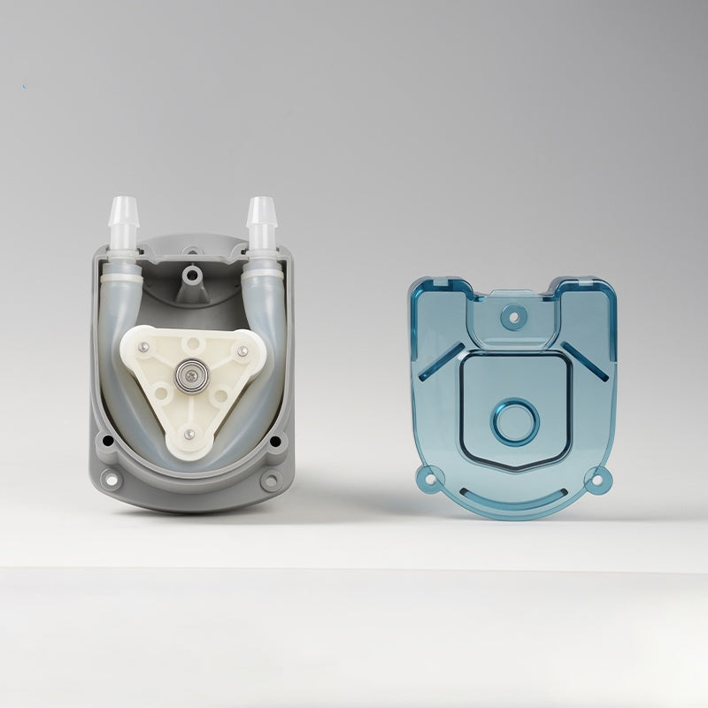 LP4000 DC Motor Peristaltic Pump Side View - High Flow Liquid Transfer Pump for Beverage Equipment
