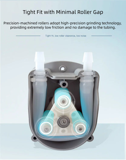 LP8000 Stepper Motor Food-Grade Peristaltic Pump for Milk Tea & Beverage Machines