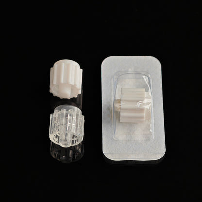 Male Luer Lock Plug Stopper ABS Material Standard Luer Fitting Cap 100 Pieces Bulk Pack
