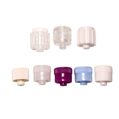 Female Luer Lock Plug Leak-Proof Sealing Cap for Medical Laboratory Fluid Handling Applications
