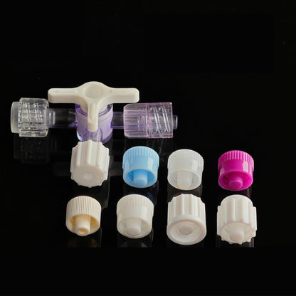 Luer Lock Plug Stopper Multi-Material PP PC PE Medical Grade Syringe Sealing Cap OEM ODM
