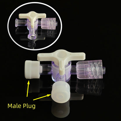 Luer Lock Stopper Plug Sterile Non-Sterile Sealing Cap for Syringe Infusion Tube Medical Device
