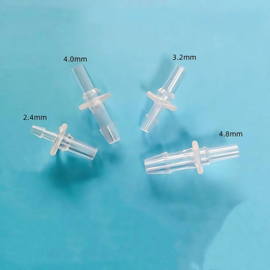 Male Luer Slip to Barb Connector, Polycarbonate, for Lab, Food & Aquarium