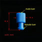 Dual-ended Male Luer Lock to Female Luer End Plug for Medical and Laboratory Use - Food-Grade PP, Leak-Proof, Durable