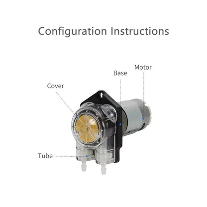 MN1A Compact Peristaltic Pump | Low-Pulse Precision Fluid Transfer, Flow Rate ≤135ml/min