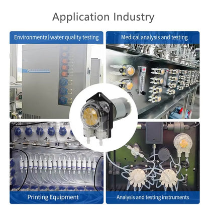 MN1A Compact Peristaltic Pump | Low-Pulse Precision Fluid Transfer, Flow Rate ≤135ml/min