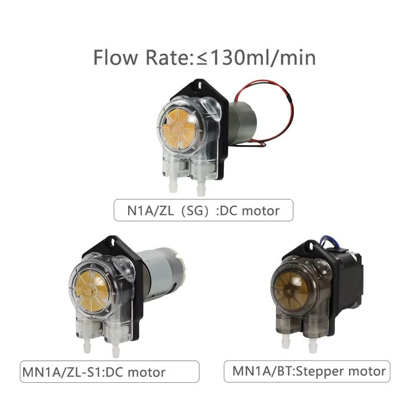 MN1A Compact Peristaltic Pump | Low-Pulse Precision Fluid Transfer, Flow Rate ≤135ml/min