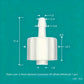 Luer Fittings Barb Luer Lock Adapters Plastic, PP, Medical Luer Fittings Tube Connection
