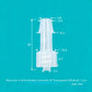 Luer Fittings Barb Luer Lock Adapters Plastic, PP, Medical Luer Fittings Tube Connection