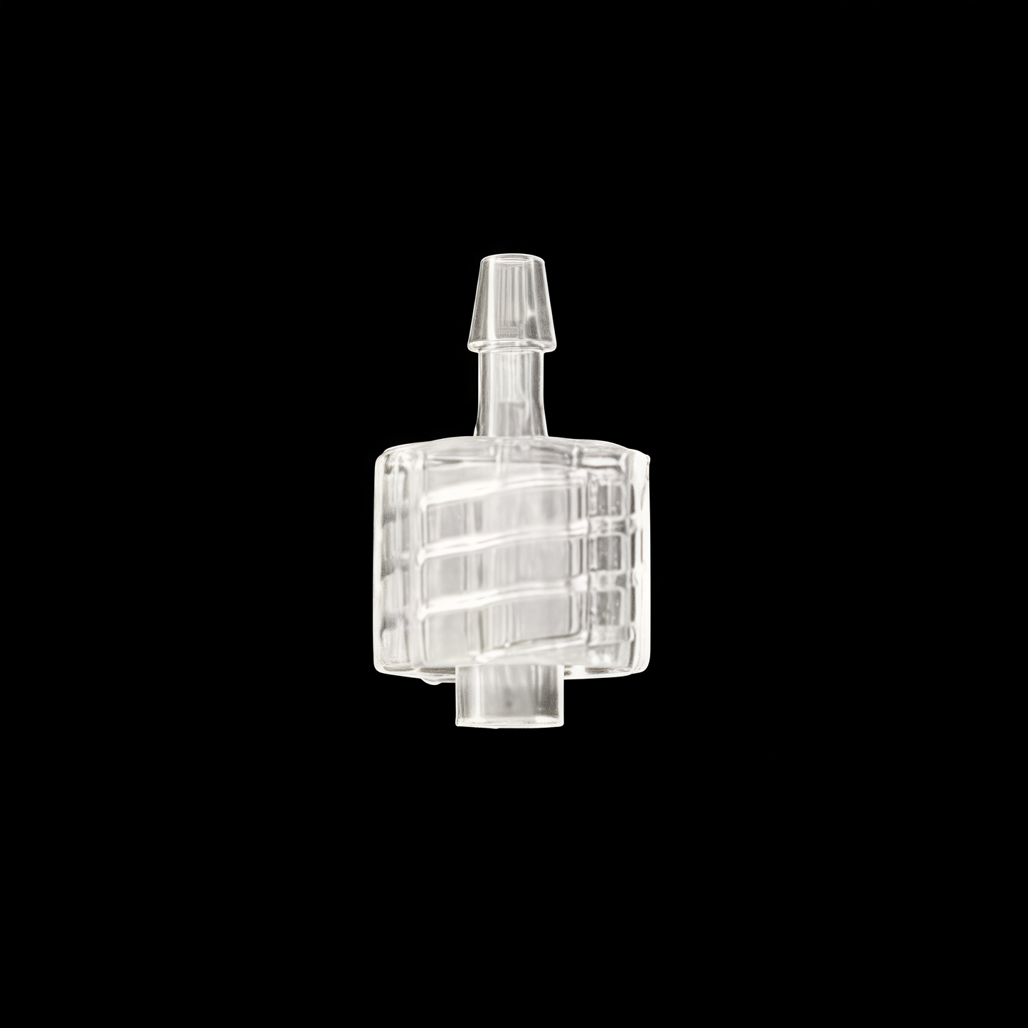 Male Luer PC Hose Barb Lock Connector - Polycarbonate Luer to Barb Fitting
