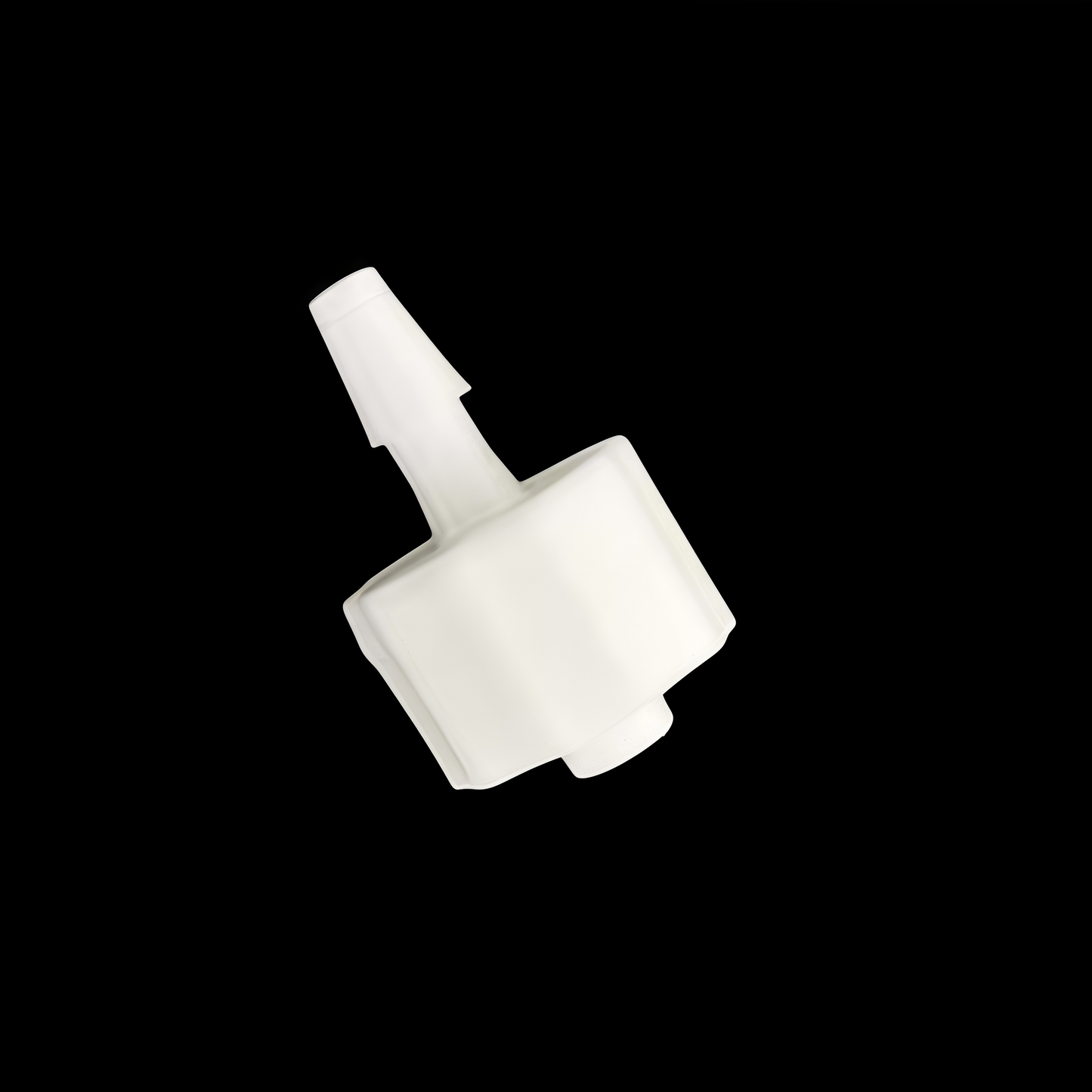 Plastic Male Luer Lock Hose Barb Connector - Medical Grade Tubing Fitting
