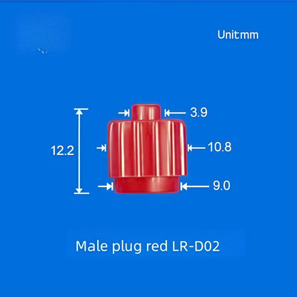 Male and Female Luer Plug Caps Luer Lock Stops Dust-proof