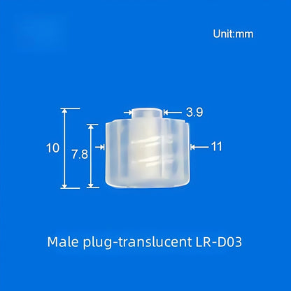 Male and Female Luer Plug Caps Luer Lock Stops Dust-proof