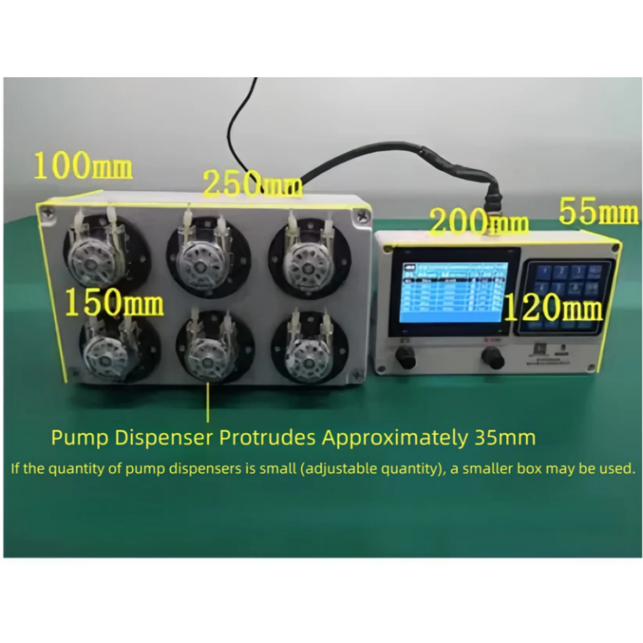 Multi-heads Micro Flow Discharge Intelligent Peristaltic Pump Accurate Metering Pump Food Medical Grade Filling Machine Packaging Support Modbus