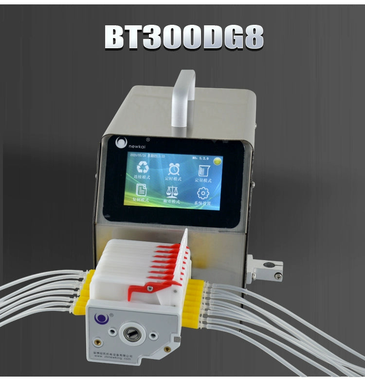 BT6003DG Micro Flow Small Electric Liquid Filling Machine High Precision Multi-channel Microliter Filling Peristaltic Pump