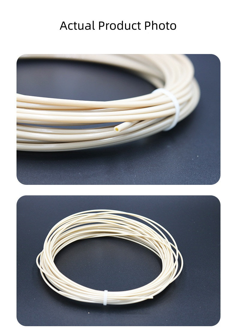 Tubo COD PEEK Tubo Rígido de Teflón Resistente a la Corrosión Conexión Rápida 1 metro