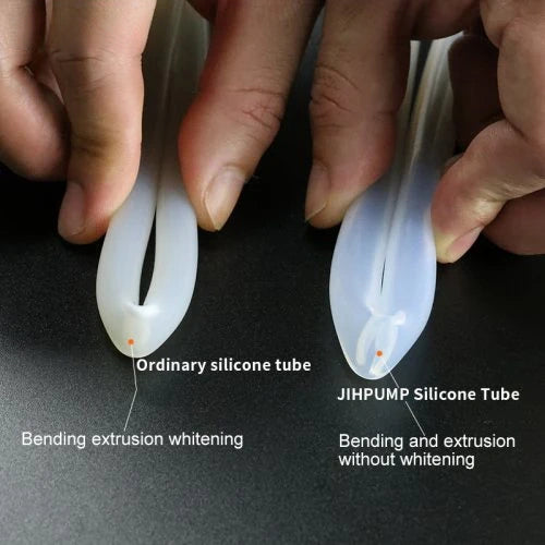 10m/pk JIHPUMP Platinum-cured Silicone Pump Tubing for Peristaltic Pump Hose