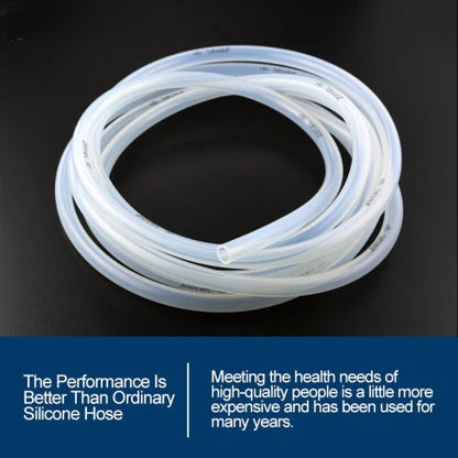 10m/pk JIHPUMP Platinum-cured Silicone Pump Tubing for Peristaltic Pump Hose
