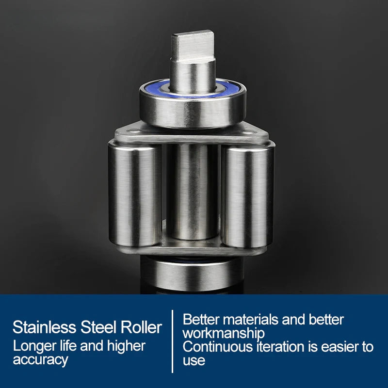 304 Stainless Steel Roller for YZ15 YZ25 Peristaltic Pump Head - High Accuracy Long Life Precision Roller Assembly
