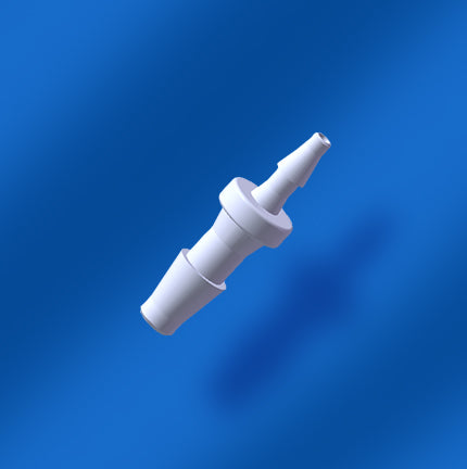 Food Grade Plastic Reducer Barb Fitting - Straight Hose Connector for Tubing
