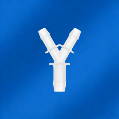 Reducer Barbed Y Fittings - 3-Way Tube Connector 2.4-5.6mm (3/32"-1/8")