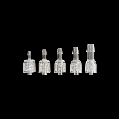 Rotating Male Luer Lock Connector, PC Slip Type, Movable Swivel Fitting for Fluid and Medical Tubing