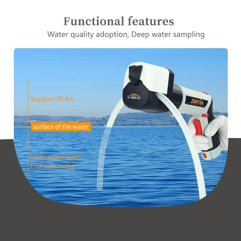 SC-III Handheld Peristaltic Pump Functional Features – Water Quality Collection and Deep Water Sampling with 4m Suction Lift


