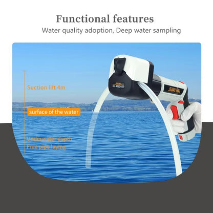 SC-III Handheld Peristaltic Pump Functional Features – Water Quality Collection and Deep Water Sampling with 4m Suction Lift


