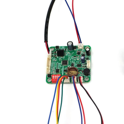 ST005 stepper motor driver board with analog and RS485 signal wiring for multi-mode speed control of peristaltic pump
