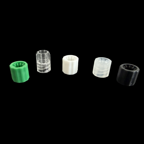 Snap-on Luer Lock Ring – Food Grade PP Luer Lock Connector, 120°C Heat Resistant, Leak Proof

