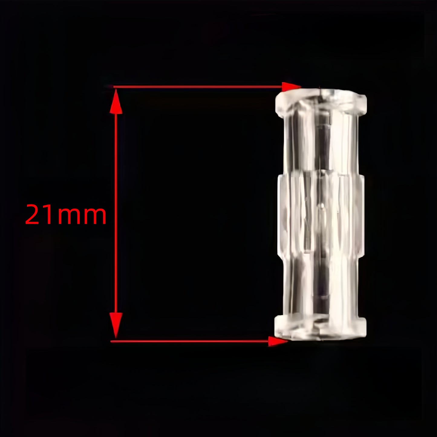 Sterile Female Luer Lock Fittings for Medical and Lab Use - Polycarbonate, Leak-Free