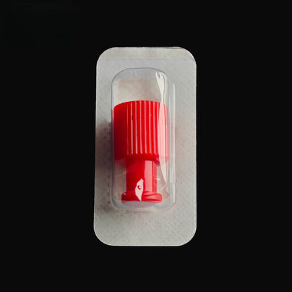 100/pk Luer Stopper Female *Male Luer Plug Luer-lock, Sterile Syringe Luer Lock  Stopper for Feeding Tubes Lab Supplies