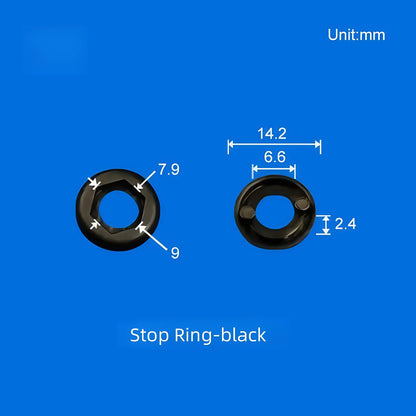10 /pk Luer Bulkhead Panel Connector PP Food grade Plastic Panel Mounting Tube Connector