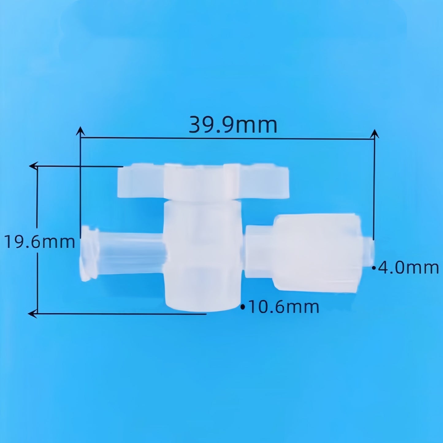 2-Way Luer Stopcock Valve with Swivel Locking Male Luer x Female Luer: Precision Fluid Control Solution
