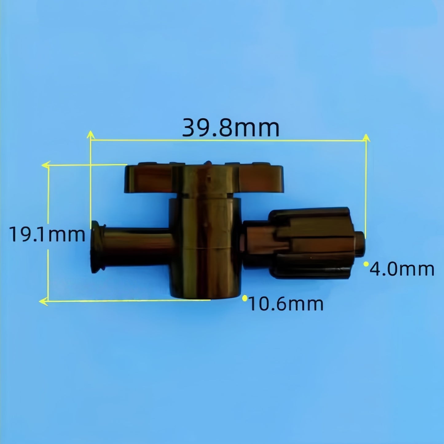 2-Way Luer Stopcock Valve with Swivel Locking Male Luer x Female Luer: Precision Fluid Control Solution