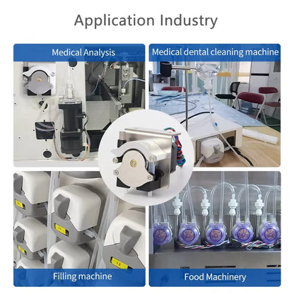 TH408 Peristaltic Dosing Pump | Easy-Load Spring | 24V Stepper Motor | Self-Priming