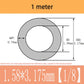 Transparent Teflon PTFE FEP F46 Tetrafluoro Tube 1/16 1/4 3/8 1/2 1.5 1 Inch Options