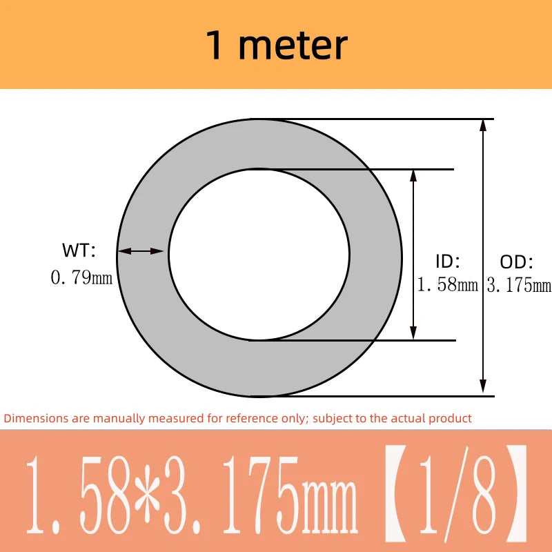 Transparent Teflon PTFE FEP F46 Tetrafluoro Tube 1/16 1/4 3/8 1/2 1.5 1 Inch Options