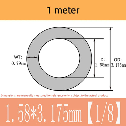 Transparent Teflon PTFE FEP F46 Tetrafluoro Tube 1/16 1/4 3/8 1/2 1.5 1 Inch Options