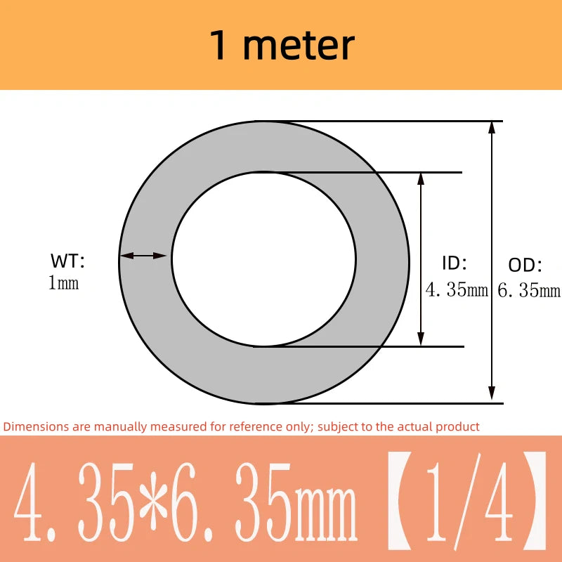 Transparent Teflon PTFE FEP F46 Tetrafluoro Tube 1/16 1/4 3/8 1/2 1.5 1 Inch Options