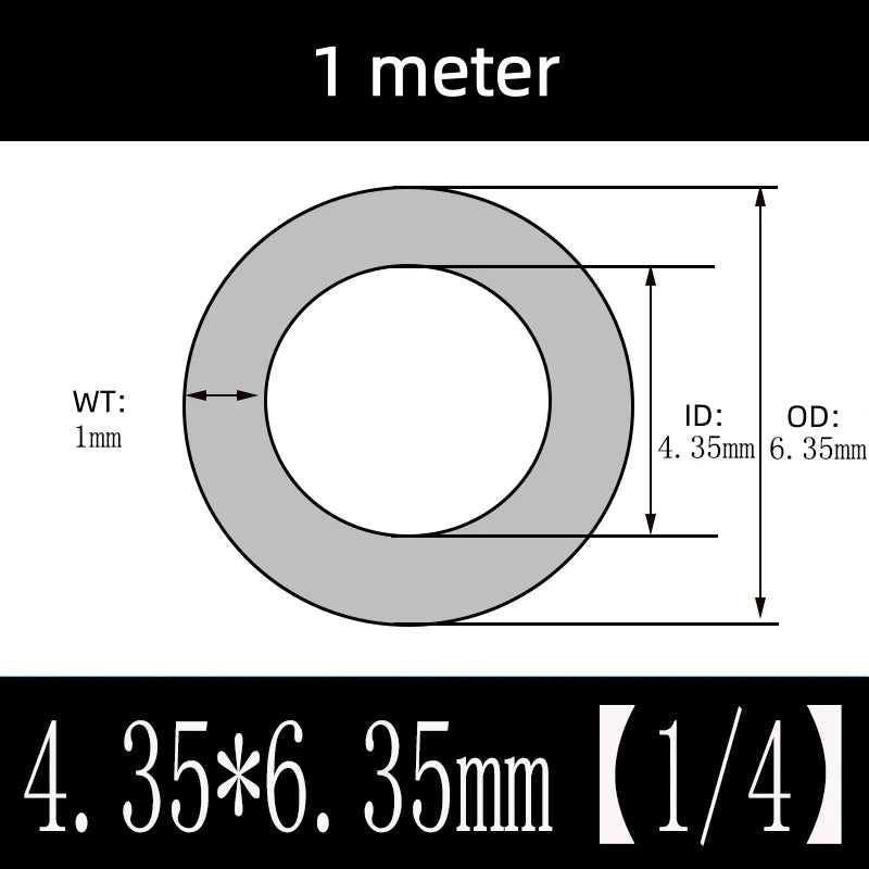 Transparent Teflon PTFE FEP F46 Tetrafluoro Tube 1/16 1/4 3/8 1/2 1.5 1 Inch Options