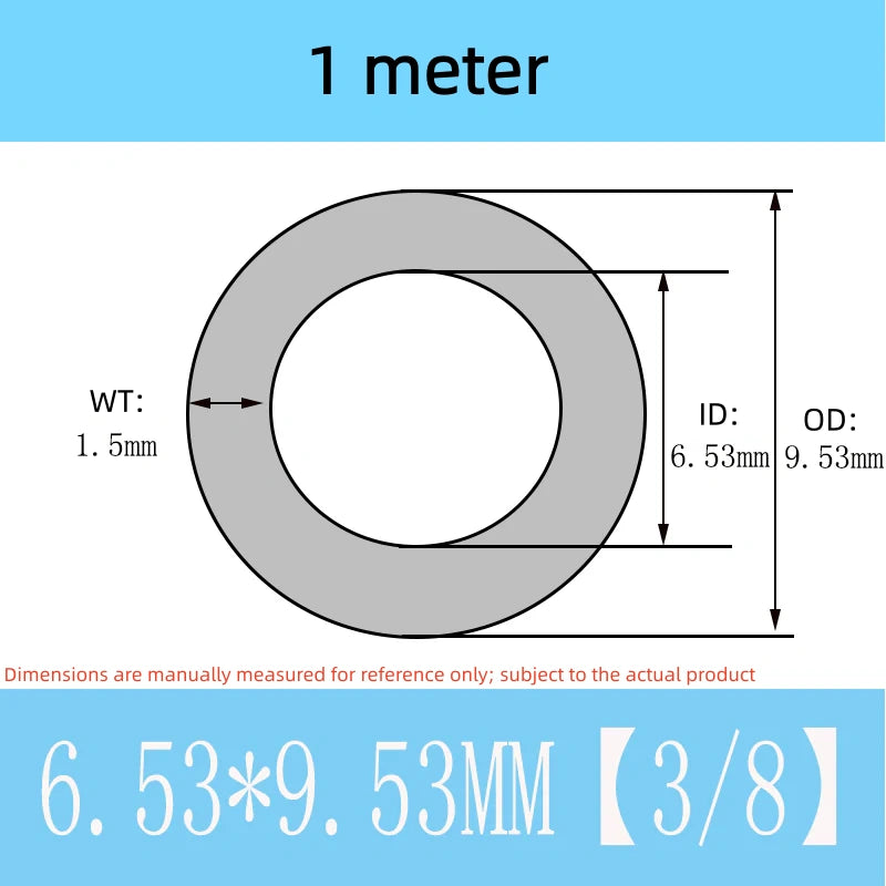Transparent Teflon PTFE FEP F46 Tetrafluoro Tube 1/16 1/4 3/8 1/2 1.5 1 Inch Options