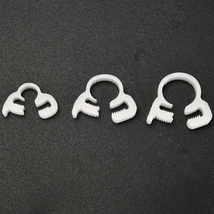 100/pk  Tubing Clamps Plastic with Worm Gear , POM Hose Clamps