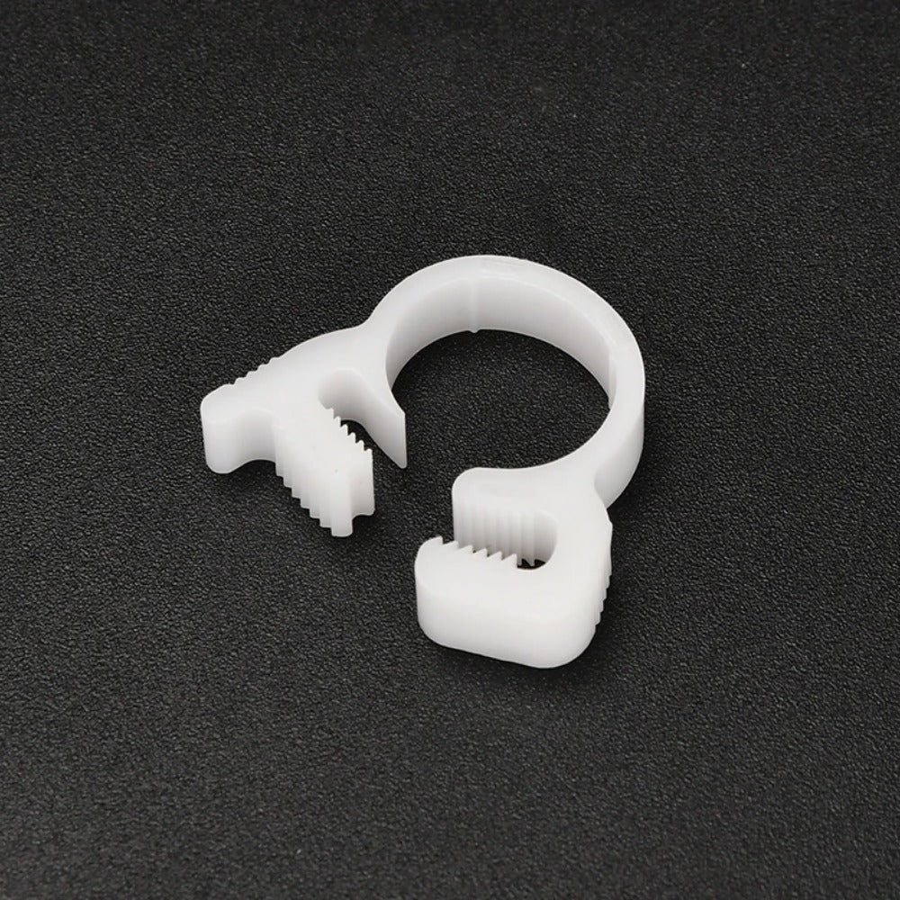 100/pk  Tubing Clamps Plastic with Worm Gear , POM Hose Clamps