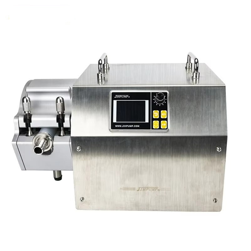 WT-300CAS/483KA Peristaltic Pump – 304 Stainless Steel Enclosure and Precision Metal Pump Head
